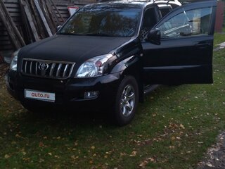 2008 Toyota Land Cruiser Prado 4-speed 120 Series Рестайлинг, чёрный, 2950000 рублей, вид 2