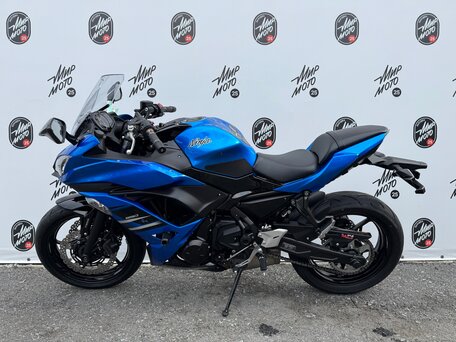 2020 Kawasaki Ninja 650, синий, 745000 рублей, вид 3