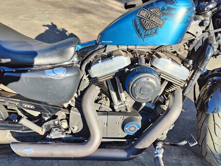 2018 Harley-Davidson Sportster 1200, синий, 800000 рублей, вид 3