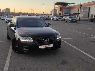 2010 Audi A6 III (C6) Рестайлинг, чёрный, 1000000 рублей, вид 2