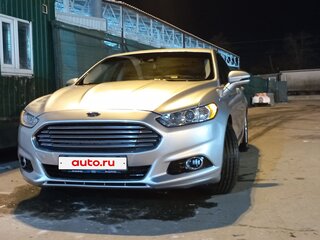 2013 Ford Fusion (North America) II, серебристый, 1200000 рублей, вид 1