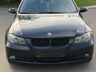 2007 BMW 3 серии 325i V (E90/E91/E92/E93), чёрный, 745000 рублей, вид 2
