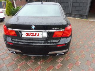2010 BMW 7 серии Long 750Li xDrive V (F01/F02/F04), чёрный, 2000000 рублей, вид 2