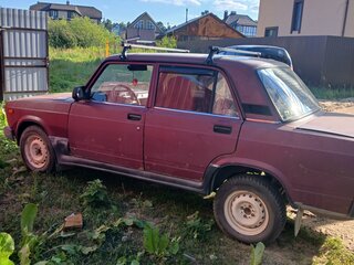 2004 Lada (ВАЗ) 2107, пурпурный, 110000 рублей, вид 3