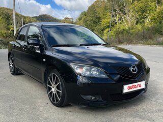 2008 Mazda 3 I (BK) Рестайлинг, чёрный, 465000 рублей, вид 5