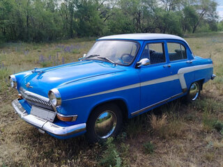 1958 ГАЗ 21 «Волга» 21В, голубой, 1050000 рублей, вид 1