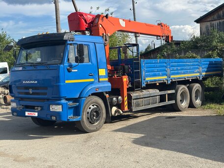 2014 КамАЗ 65117, синий, 5000000 рублей, вид 2