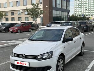 2013 Volkswagen Polo V, белый, 820000 рублей, вид 1