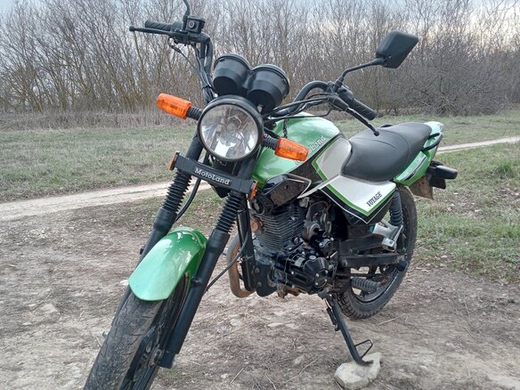 2019 Motoland XV250, зелёный, 80000 рублей - вид 1
