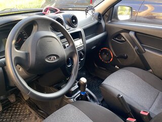 2013 Lada (ВАЗ) Granta I, серебристый, 600000 рублей, вид 5