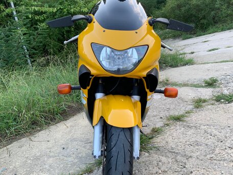 1999 Honda CBR 600F, жёлтый, 330000 рублей, вид 3