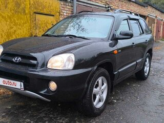2008 Hyundai Santa Fe Classic Classic, чёрный, 1100000 рублей, вид 4