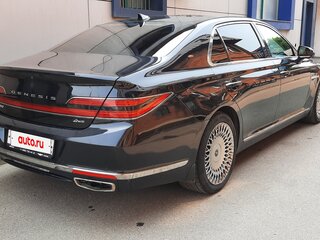 2020 Genesis G90 I Рестайлинг, чёрный, 2950000 рублей, вид 5