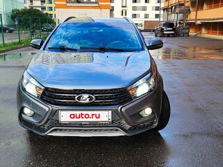 2019 Lada (ВАЗ) Vesta SW Cross I, серый, 1099000 рублей, вид 4