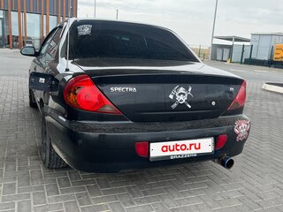 2007 Kia Spectra I Рестайлинг 2, чёрный, 380000 рублей, вид 2