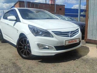 2014 Hyundai Solaris I Рестайлинг, белый, 1100000 рублей, вид 2