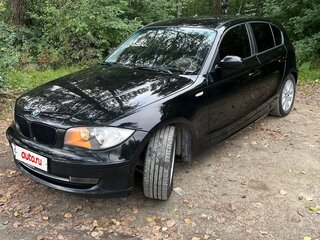 2007 BMW 1 серии 116i I (E81/E82/E87/E88) Рестайлинг, чёрный, 700000 рублей, вид 1