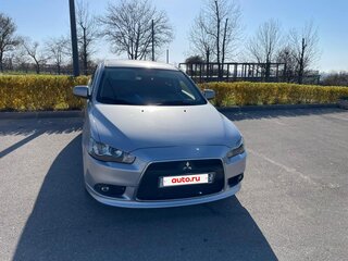 2012 Mitsubishi Lancer X Рестайлинг, серебристый, 1460000 рублей, вид 3