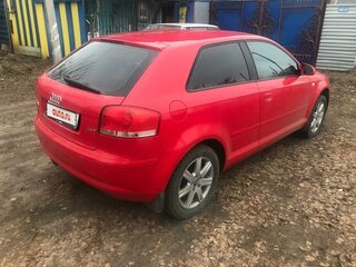 2008 Audi A3 II (8P) Рестайлинг 1, красный, 870000 рублей, вид 3