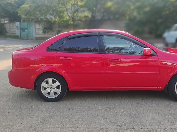 2008 Chevrolet Lacetti I, красный, 530000 рублей - вид 1