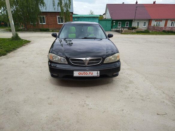2004 Nissan Maxima V (A33), чёрный, 600000 рублей