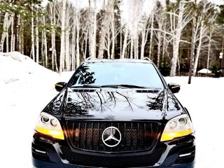 2008 Mercedes-Benz M-Класс 320 II (W164) Рестайлинг, чёрный, 1350000 рублей, вид 1