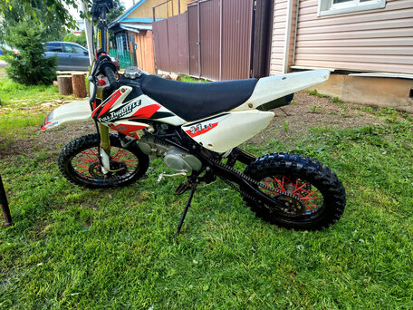 2020 Kayo Basic TT125EM, белый, 73000 рублей, вид 4