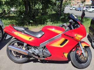 1992 Kawasaki ZZR 250, красный, 210000 рублей, вид 3