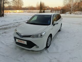 2015 Toyota Corolla Fielder XI (E160, E170, E180) Рестайлинг 1, белый, 1380000 рублей, вид 1