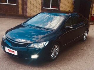 2008 Honda Civic Hybrid VIII Рестайлинг, чёрный, 850000 рублей, вид 1
