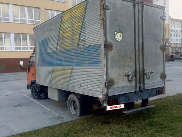 1995 Isuzu Elf (N-series), оранжевый, 1200000 рублей - вид 7