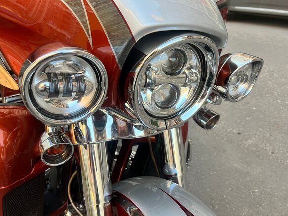 2014 Harley-Davidson Electra Glide, серебристый, 1750000 рублей - вид 15