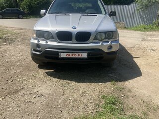 2002 BMW X5 3.0d I (E53), серебристый, 900000 рублей, вид 2