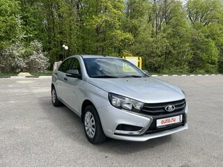 2017 Lada (ВАЗ) Vesta I, серебристый, 920000 рублей, вид 3