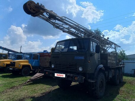 1988 КамАЗ Буровая установка, зелёный, 2500000 рублей, вид 1
