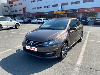 2015 Volkswagen Polo V Рестайлинг, коричневый, 800000 рублей, вид 1