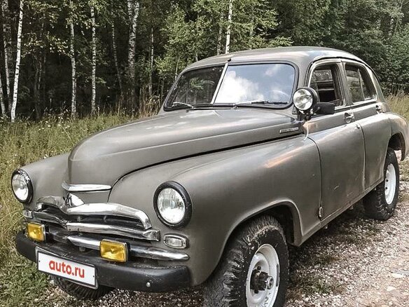 1956 ГАЗ М-72, зелёный