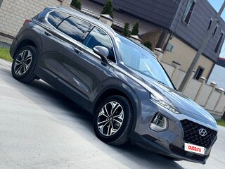 2018 Hyundai Santa Fe IV, серый, 2650000 рублей, вид 3