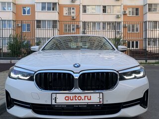 2021 BMW 5 серии 520i VII (G30/G31/G38) Рестайлинг, белый, 5405280 рублей, вид 2
