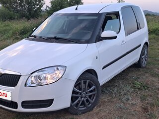 2009 Skoda Roomster I, белый, 650000 рублей, вид 1