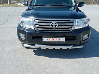 2013 Toyota Land Cruiser 200 Series Рестайлинг 1, чёрный, 4950000 рублей, вид 3