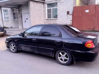 2008 Kia Spectra I Рестайлинг 2, чёрный, 200000 рублей, вид 5