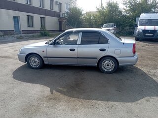 2007 Hyundai Accent ТагАЗ II, серебристый, 320000 рублей, вид 3
