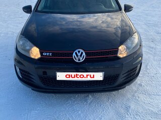 2012 Volkswagen Golf VI, чёрный, 900000 рублей, вид 3