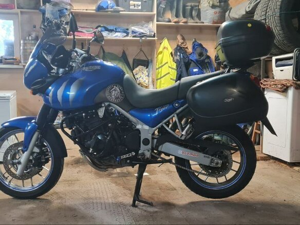 2006 Triumph Tiger 955i, синий, 425000 рублей - вид 2