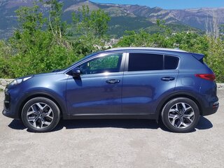 2019 Kia Sportage IV Рестайлинг, синий, 2620000 рублей, вид 4