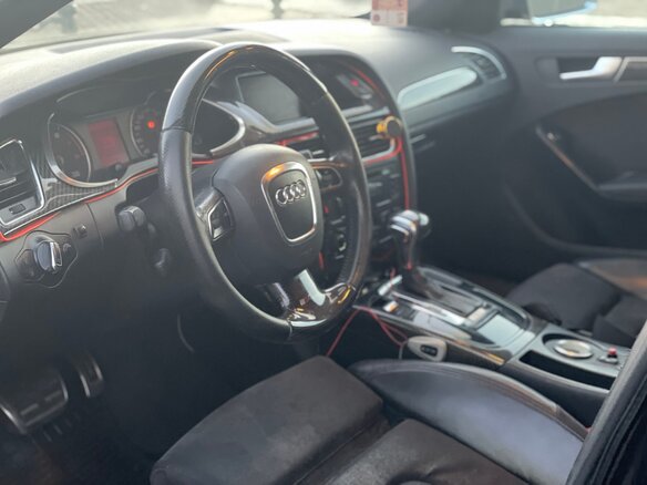 2008 Audi A4 IV (B8), чёрный, 1270000 рублей - вид 3
