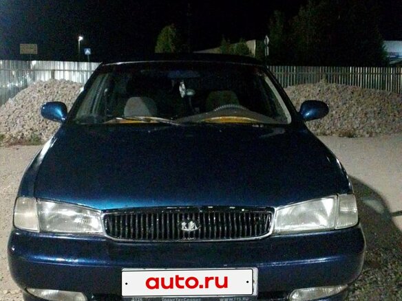 1997 Kia Clarus I, синий, 115000 рублей - вид 3