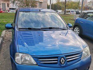 2007 Renault Logan I, синий, 400000 рублей, вид 1