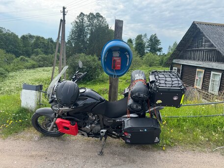2010 Honda XL700V Transalp, чёрный, 680000 рублей, вид 4